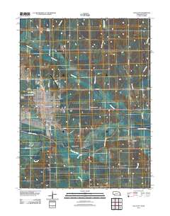Falls City 2011 topographic map thumbnail