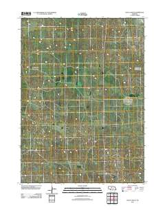 Duck Lake SE 2011 topographic map thumbnail