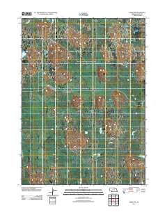 Emmet SW 2011 topographic map thumbnail