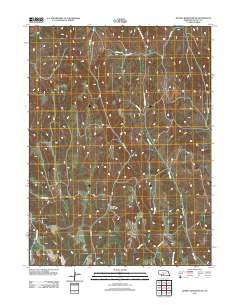 Jeffrey Reservoir SW 2011 topographic map thumbnail