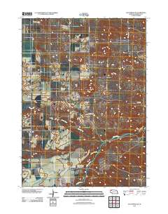 Hay Springs SE 2011 topographic map thumbnail