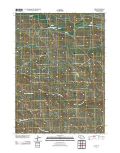 Hire NE 2011 topographic map thumbnail