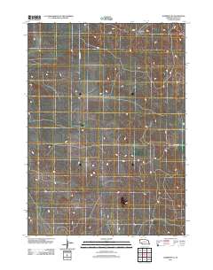 Harrison SE 2011 topographic map thumbnail
