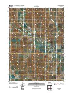 Hazard 2011 topographic map thumbnail