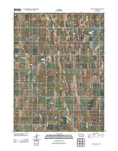 Guide Rock NE 2011 topographic map thumbnail