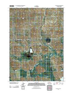 Hudson Lake 2011 topographic map thumbnail