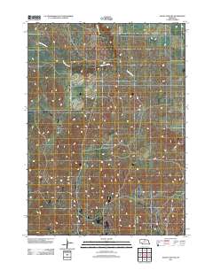 Hagan Lake NW 2011 topographic map thumbnail