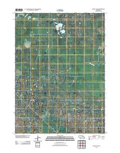 Goose Lake 2011 topographic map thumbnail