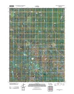 Goose Lake SW 2011 topographic map thumbnail