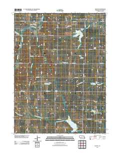 Denton 2011 topographic map thumbnail