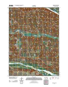 Monowi 2011 topographic map thumbnail