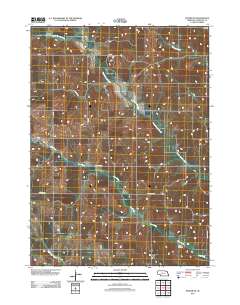 Pender NE 2011 topographic map thumbnail