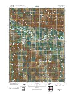 Oakdale 2011 topographic map thumbnail