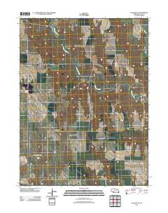 Palisade NE 2011 topographic map thumbnail
