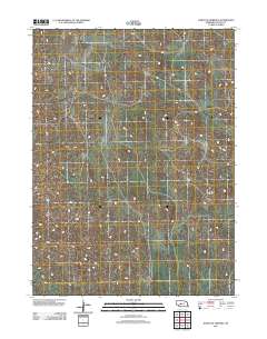 North of Hershey 2011 topographic map thumbnail