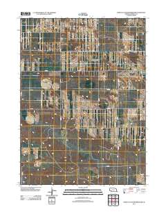 North of Oliver Reservoir 2011 topographic map thumbnail