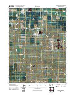 North Platte SW 2011 topographic map thumbnail