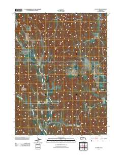 Oconto SE 2011 topographic map thumbnail