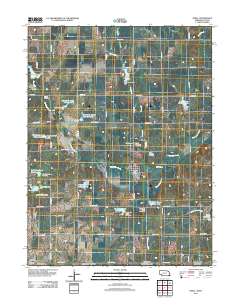 Odell 2011 topographic map thumbnail