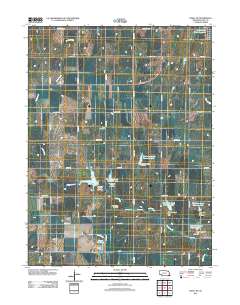 Odell NE 2011 topographic map thumbnail