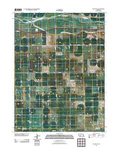 Paxton SW 2011 topographic map thumbnail
