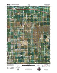 Ogallala SE 2011 topographic map thumbnail