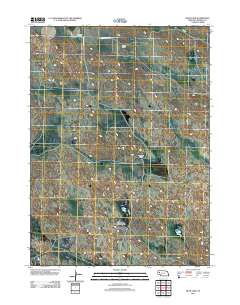 Rush Lake 2011 topographic map thumbnail