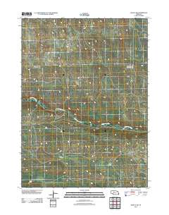 Seneca SW 2011 topographic map thumbnail