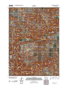 Rushville SW 2011 topographic map thumbnail