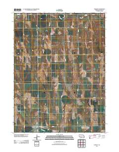 Hendley 2011 topographic map thumbnail