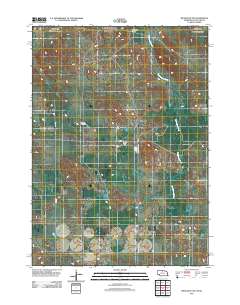 Meadville NW 2011 topographic map thumbnail