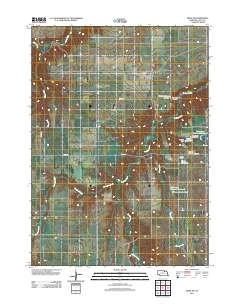 Meek NE 2011 topographic map thumbnail
