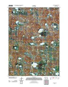 Lakeside 2011 topographic map thumbnail