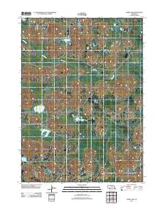 Lambs Lake 2011 topographic map thumbnail