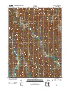 Mason City NW 2011 topographic map thumbnail