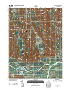 Wolbach SW 2011 topographic map thumbnail