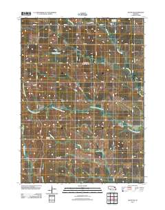 Wayne SW 2011 topographic map thumbnail