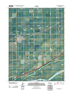 Wood River 2011 topographic map thumbnail
