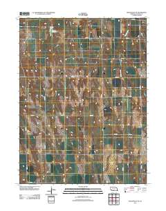 Wilsonville NE 2011 topographic map thumbnail