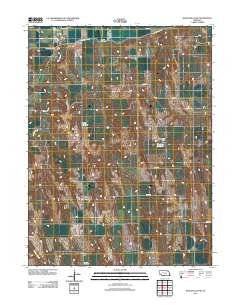 Wilsonville NW 2011 topographic map thumbnail