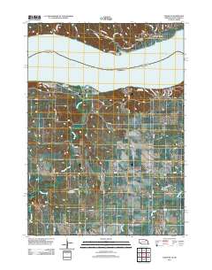 Tabor SE 2011 topographic map thumbnail