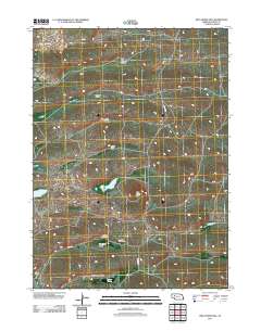 Wild Horse Hill 2011 topographic map thumbnail