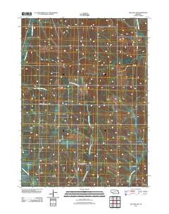 Walthill SW 2011 topographic map thumbnail