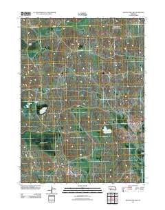 Whitewater Lake 2011 topographic map thumbnail