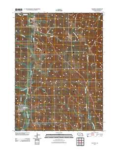 Walthill 2011 topographic map thumbnail