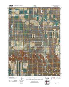 Hackberry Creek 2011 topographic map thumbnail
