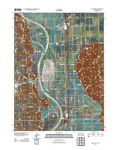 Rock Bluff 2011 topographic map thumbnail