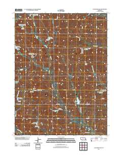 Valparaiso SW 2011 topographic map thumbnail