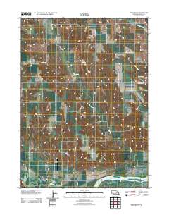 Merchiston 2011 topographic map thumbnail
