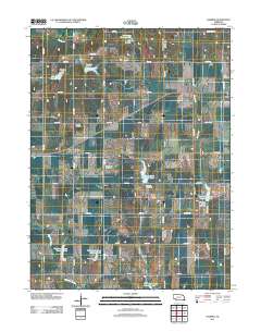 Harbine 2011 topographic map thumbnail
